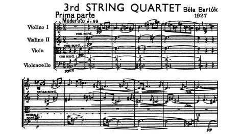 B La Bart K String Quartet No Sz Youtube