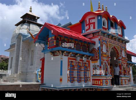 Copy Of Badrinath Dham Temple At Char Dham In Namchi Sikkim India