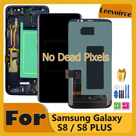 Super Amoled S8 G950f Lcd สำหรับ Samsung Galaxy S8 Plus G955f หน้าจอ