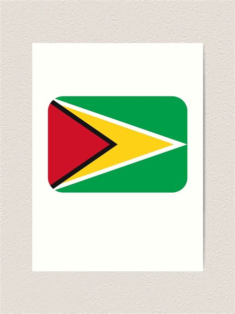 "Guyana flag Guyana Republic Day Gift for Proud Guyanese" Art Print by ...