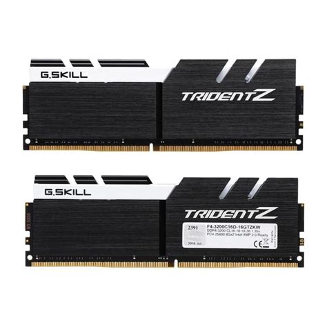 Модуль памяти для компьютера DDR4 16GB 2x8GB 3200 MHz Trident Z Black