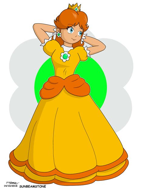 Princess Daisy Super Mario Bros By Sunbeamstone On Deviantart