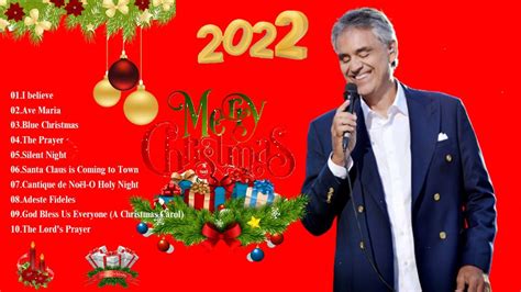 Andrea Bocelli Merry Christmas 2022 - Best Andrea Bocelli Christmas ...