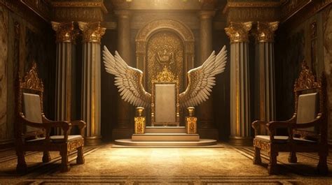 Golden Throne In Heaven