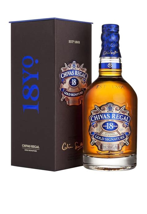 Chivas Regal 18 Yrs 1 L Gold Signature W T Box Vinissima