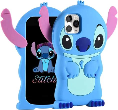 Funda De Silicona Suave Con Orejas Que Se Pueden Mover Stitch Para