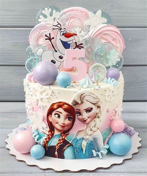 Pin By Paloma Najera On Detske Torty In 2021 Frozen Birthday Cake