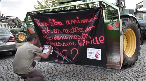 Des milliers d agriculteurs en colère ont participé à la nuit de la