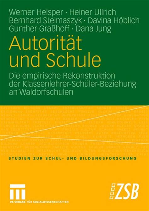 Autorit T Und Schule Von Werner Helsper Heiner Ullrich Bernhard