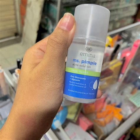 Jual Emina Ms Pimple Acne Solution Face Toner 50ml Shopee Indonesia