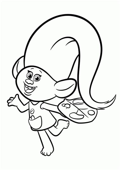 Trolls Coloring Pages | Free download on ClipArtMag