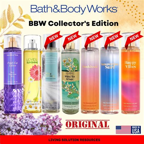 Bbw Body Mist Original Bath Body Works Fragrance Perfume Minyak