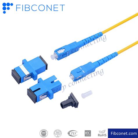 FTTH Sc FC LC St Mu E2000 Patch Cord Fiber Optic Armoured Pigtail Patch