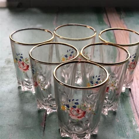 1950s Shot Glasses Etsy