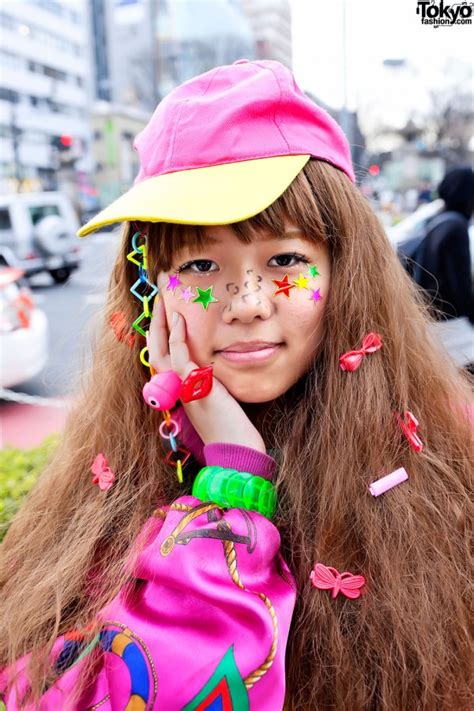 Harajuku Rainbow Decora Color Explosion Girls