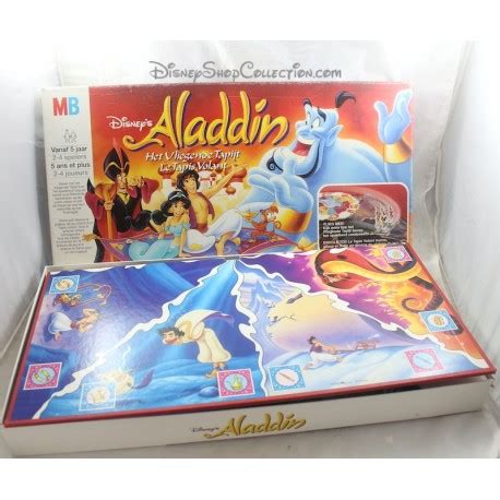 Jeu De Soci T Le Tapis Volant Walt Disney Mb Aladdin Jeu Vintage D