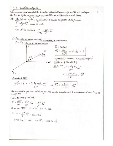 SOLUTION Chapitre 4 Lois De Kepler Studypool