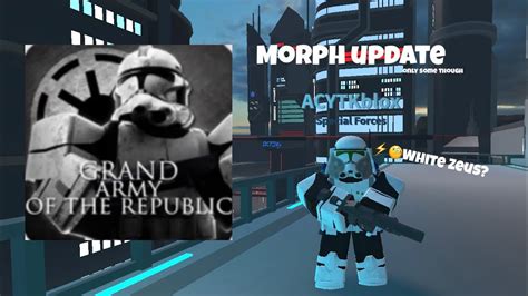 Morph Update On Coruscant Devkurkas Gar Roblox Coruscant Youtube