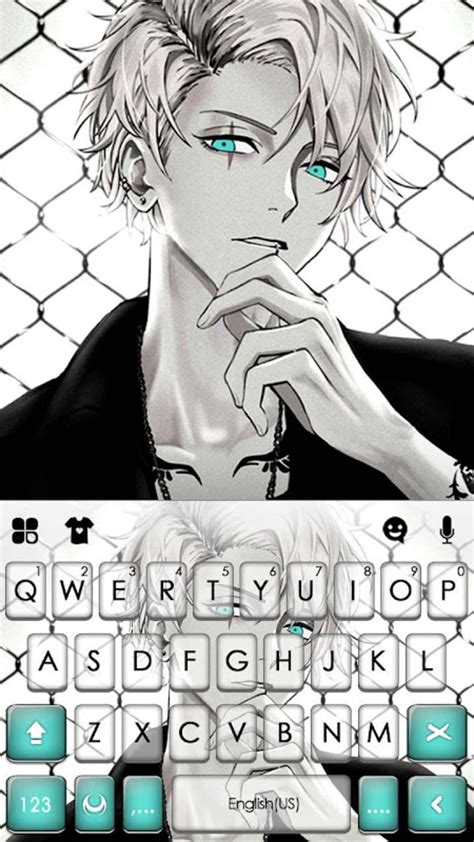 Cool Anime Boy Keyboard