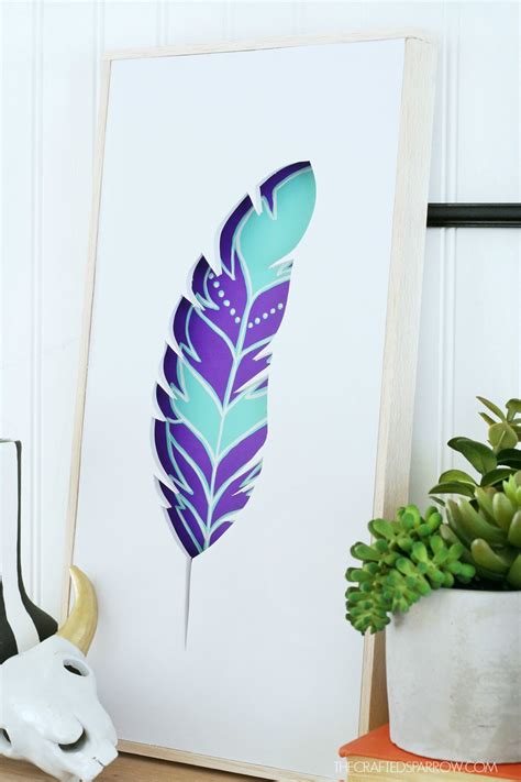 DIY Feather Art