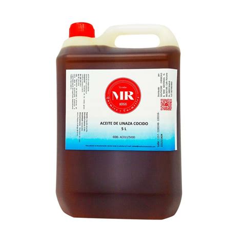 Aceite De Linaza Cocido L Tiendas Mr