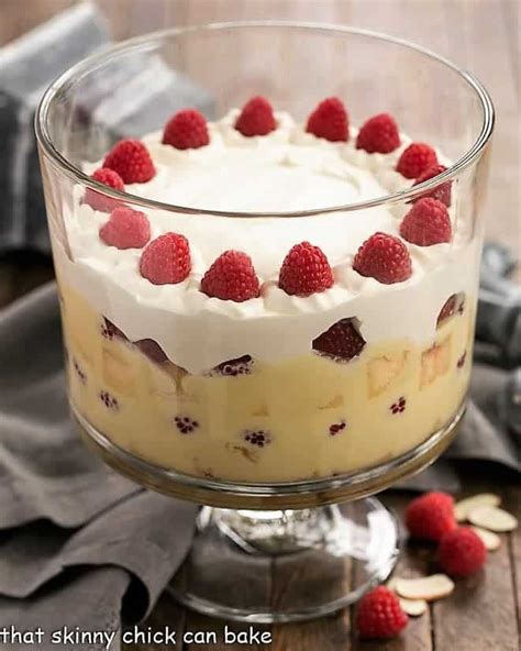 Traditional English Trifle With A How To Video That Skinny Chick Can Bake