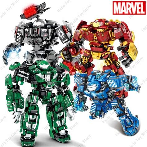 Bloques De Construcci N De Armadura De Acero Hulkbuster Para Ni Os