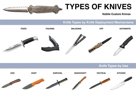 Discover the Different Types of Knives