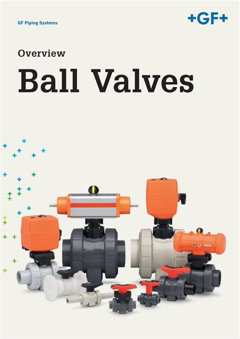 Pdf Overview Ball Valves Microsoft The Gf Piping Systems Range Of