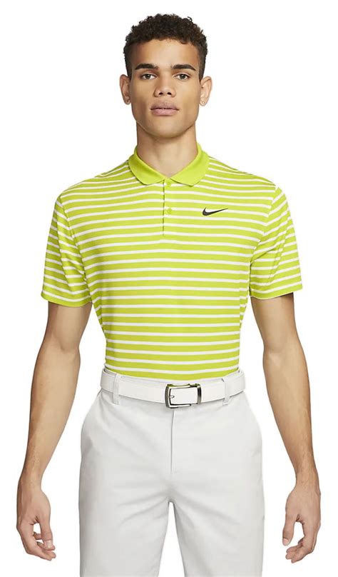 Nike Mens Dri Fit Victory Stripe Polo Shirt Golfonline