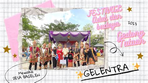 Festival Adat Dan Budaya Gedong Tataan Pesawaran By Gelentra