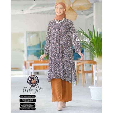 Jual MILEN ONE SET BY TULUS SIGNATURE LD 110 XXL BAJU SETELAN WANITA