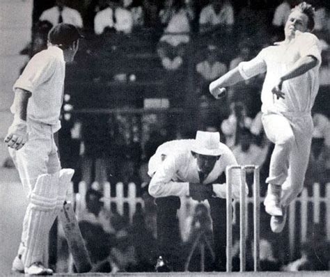 Mike Procter bowling in the third Test | ESPNcricinfo.com