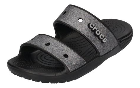 Crocs Classic Croc Glitter Ii Sandal Plateausandale Black Online