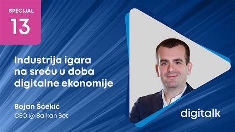 Industrija igara na sreću u doba digitalne ekonomije | Specijal 13 ...