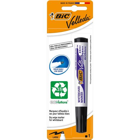 Bic Velleda 1701 ECOlutions Whiteboard Marker 1 Pack BIG W