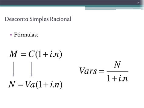 PPT Matemática Financeira Desconto Simples PowerPoint Presentation