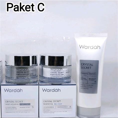 Jual Paket Wardah Crystal Secret Series Lengkap Crystal Secret Wardah