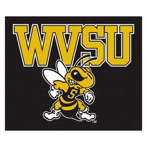 FanMats® 4065 - West Virginia State University 59.5" x 71" Nylon Face ...