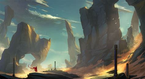 Environment Concept Art | Fantasy art landscapes, Fantasy landscape ...