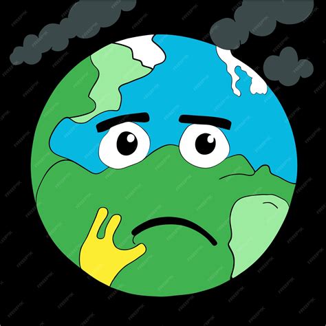 Premium Vector | Vanishing world dying wildlife amidst pollution on earth