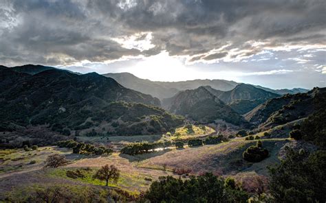 Wallpaper Landscape Hill Lake Nature Valley Mountain Pass