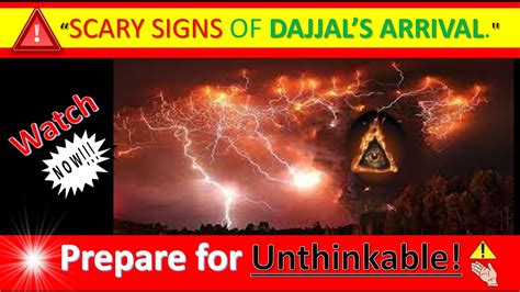 10 SCARY SIGNS OF DAJJAL S ARRIVAL In Islam Prepare For The