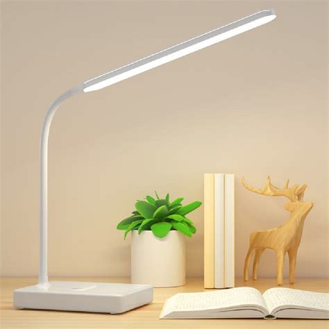 LED Desk Lamp, Eye-caring Table Lamps with 3 Color Modes, 3 Brightness ...