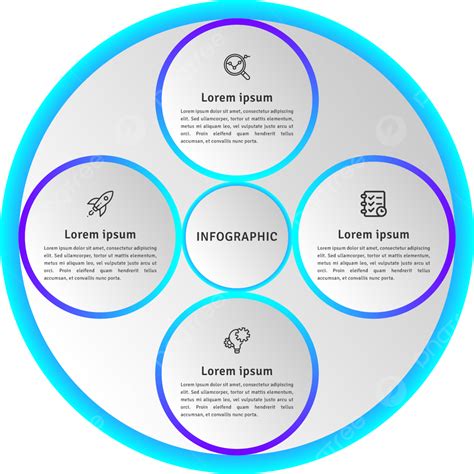 รูปการออกแบบฉลาก Infographic บทคัดย่อพร้อมไอคอนและ 4 ตัวเลือกหรือขั้นตอน Png อินโฟกราฟิกธุรกิจ