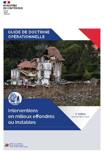 PNRS Guide de doctrine opérationnelle interventions en milieux