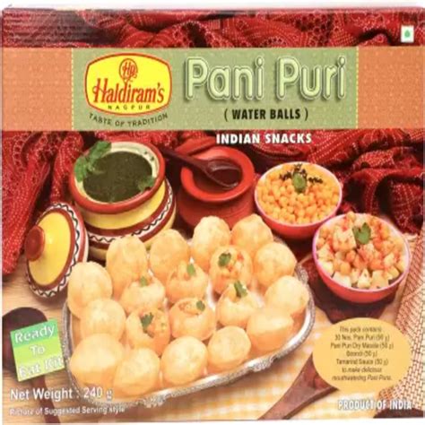 Haldirams Nagpur Pani Puri Box G By Seabiz Seabiz Trading Private