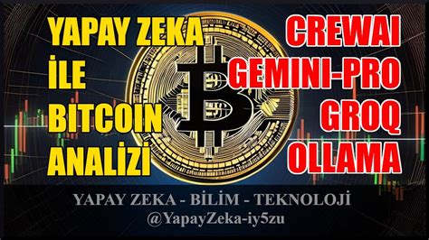 Yapay Zeka Ile Bitcoin Analizi Youtube