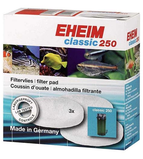 Eheim White Wool Filter Pad For Classic 250 The Online Aquarium Shop