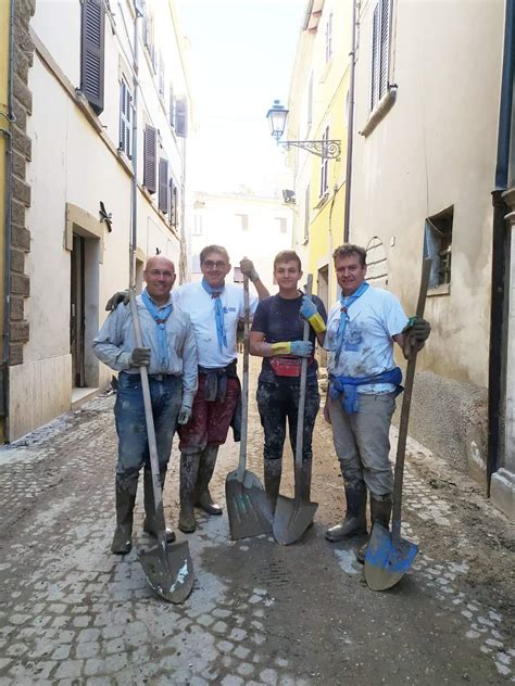 La Comunit Di Gubbio In Azione Di Aiuto Per L Alluvione A Cantiano